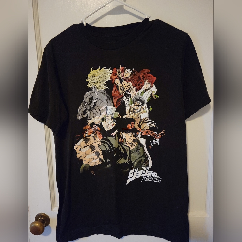 Mens Jojo Bizarre Adventure Tee Shirt - Medium